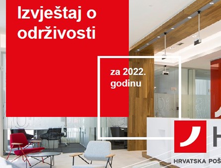 Hrvatska poštanska banka objavila Izvještaj o održivosti za 2022. 