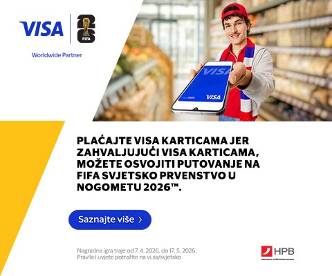 S HPB Visa karticama otputujte na FIFA Svjetsko prvenstvo u nogometu 2026