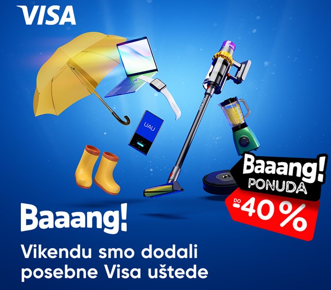 HPB Visa & BIG BANG do 40 % popusta